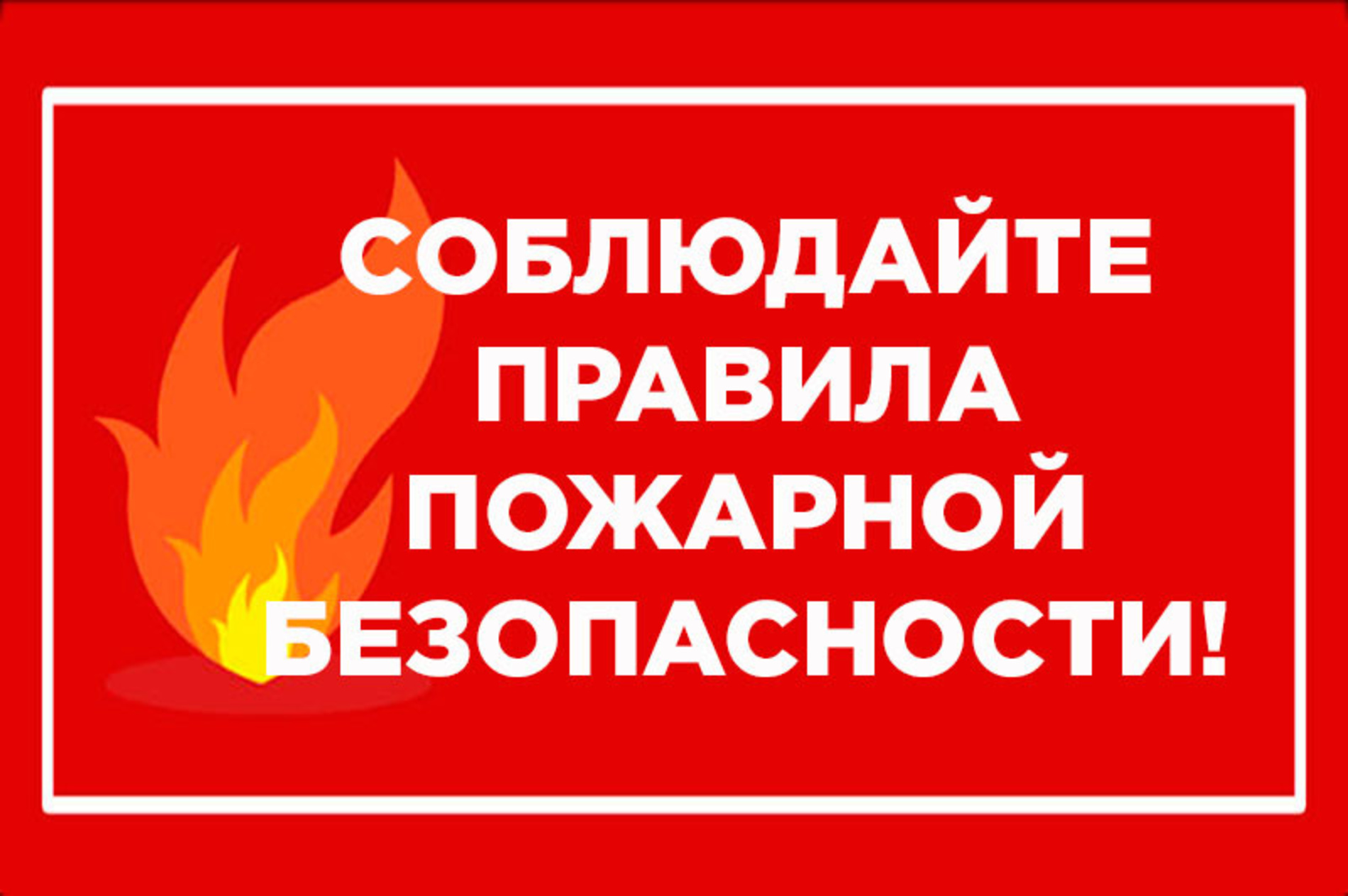 Предупреждение пожаров на объектах детского отдыха.