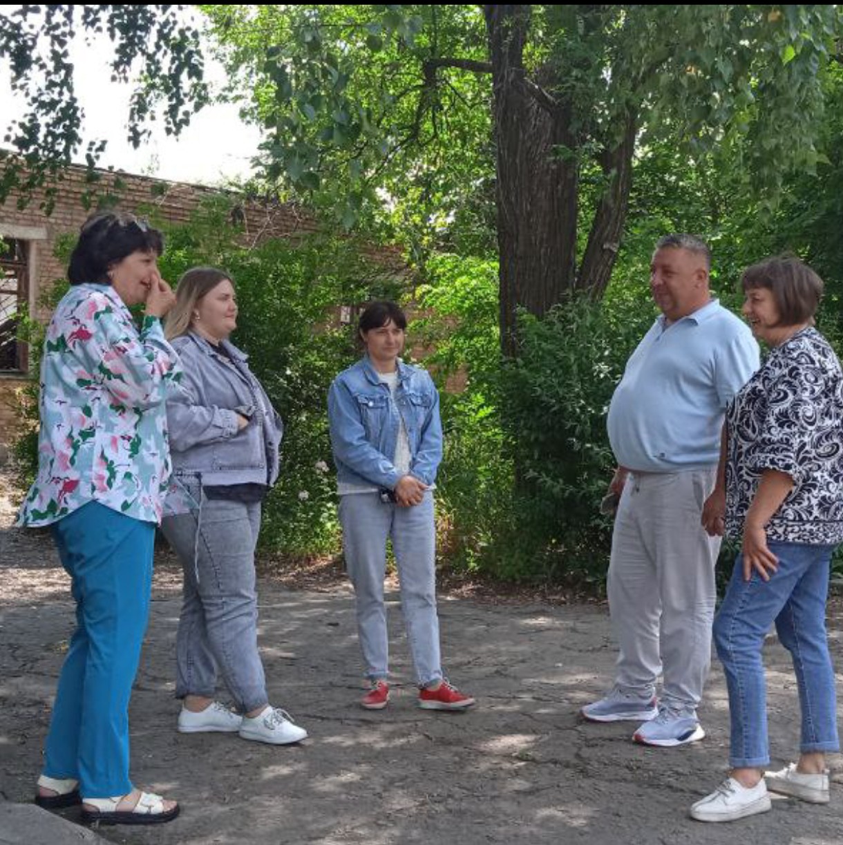 Встреча с населением.