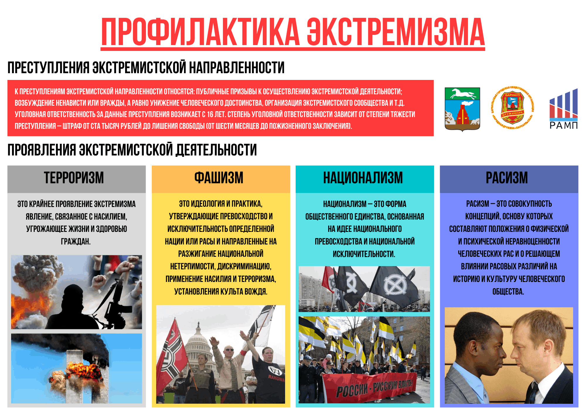 Профилактика экстремизма.