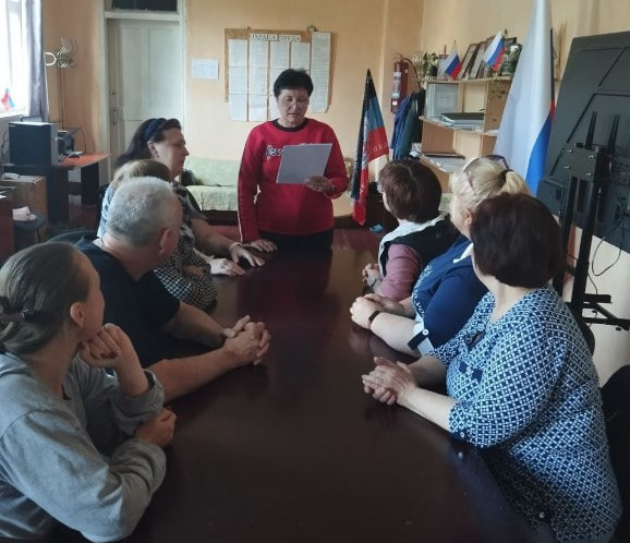 Проведен внеплановый противопожарный инструктаж в МБУ «Клуб Комсомолец города Тореза».