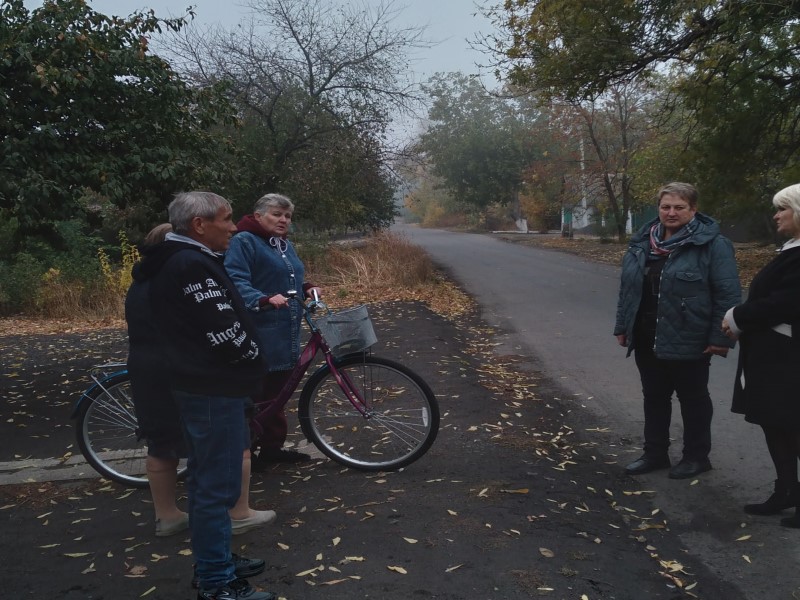 Встреча с населением.