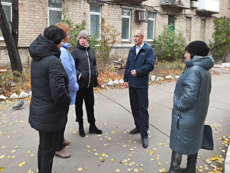 Встреча с населением.