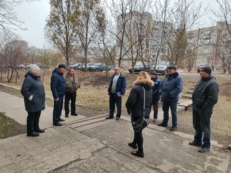 Встреча с населением.