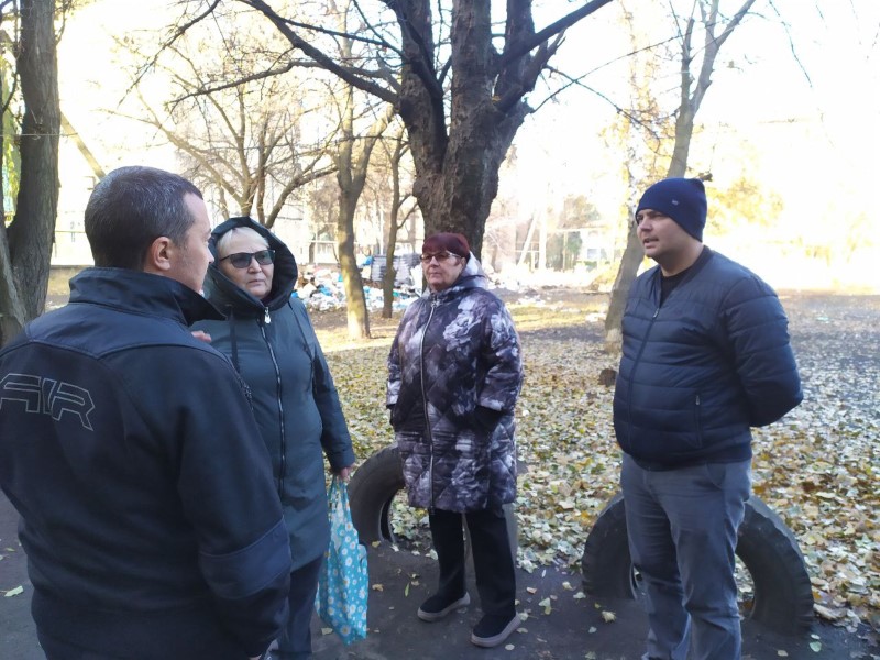 Встреча с населением.