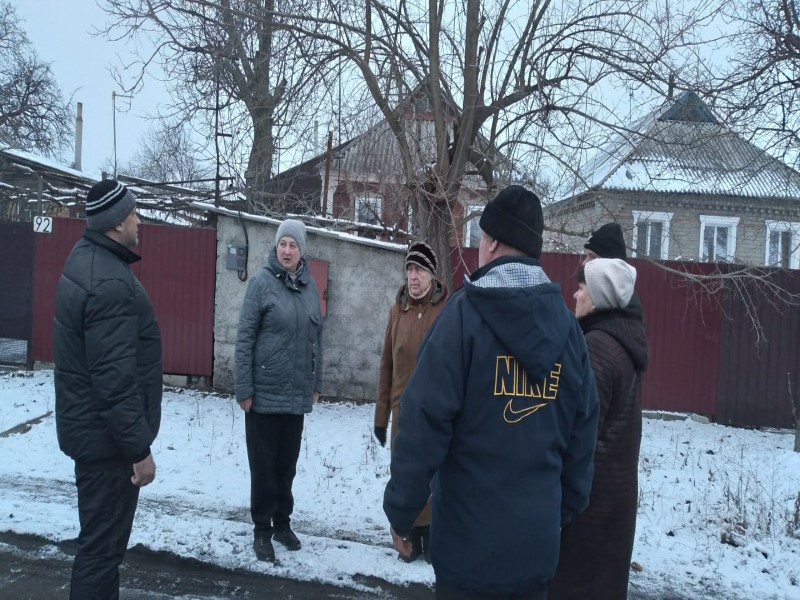Встреча с населением.
