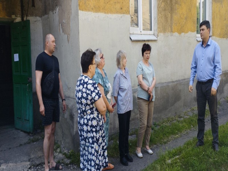 Встреча с населением.