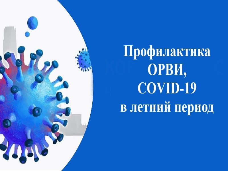 ПРОФИЛАКТИКА ОРВИ, COVID-19 В ЛЕТНИЙ ПЕРИОД.