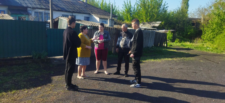 Встреча с населением главы Рассыпнянской поселковой администрации. Встреча с населением главы Рассыпнянской поселковой администрации.